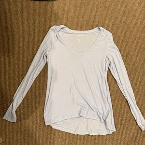 Baby blue American Eagle long sleeve - medium